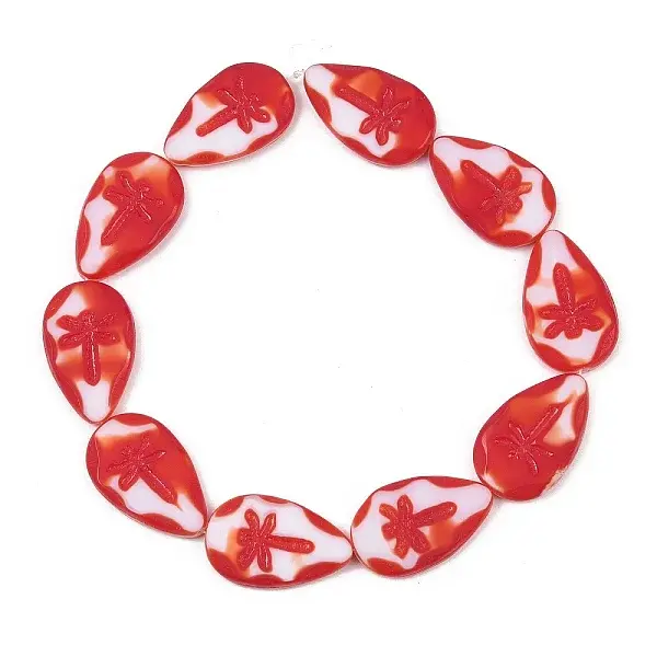 Czech Pressed Glass Beads