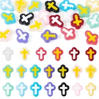 20Pcs 20 Colors Handmade Lampwork Enamel Beads