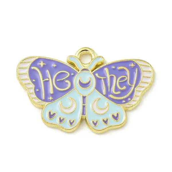 Alloy Enamel Pendants