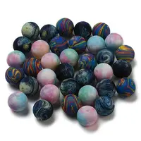 48Pcs 3 Colors Silicone Beads