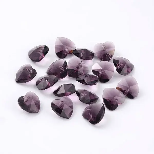 Romantic Valentines Ideas Glass Charms
