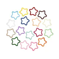 Spray Painted Alloy Spring Gate Rings