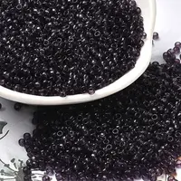 Transparent Colours Glass Round Seed Beads