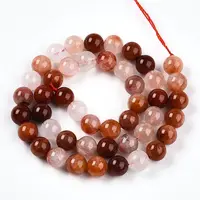 Natural Red Quartz Beads Strands