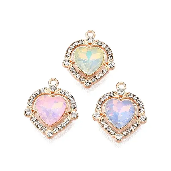 Alloy Glass Pendants