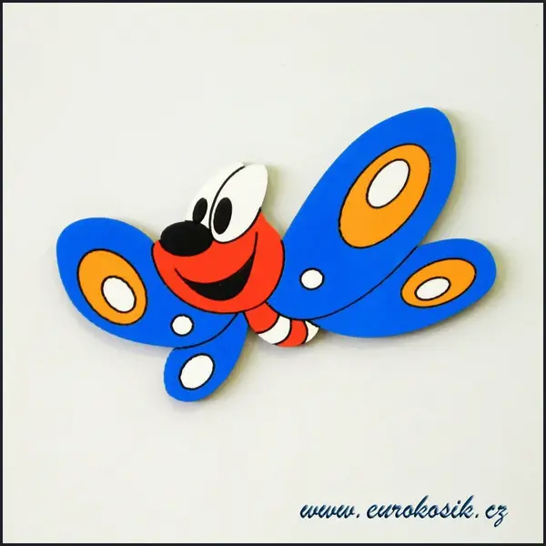 Dětská dekorace motýl 30cm