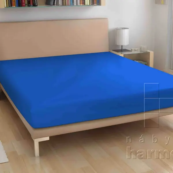 Froté prostěradlo - tmavě modré - 60 x 120 cm