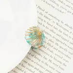 Cellulose Acetate(Resin) Shell Shape Hair Claw Clips