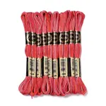 10 Skeins 6-Ply Polyester Embroidery Floss