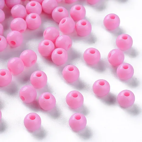 Opaque Acrylic Beads