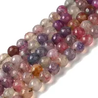 Dyed & Heated Natural Dragon Veins Agate Beads Strands