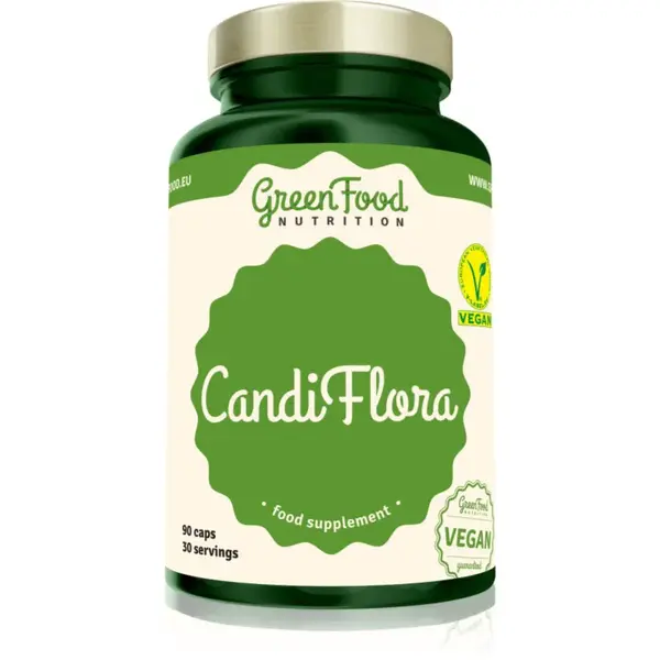 GreenFood Nutrition CandiFlora kapsle pro udržení vitality 96 g