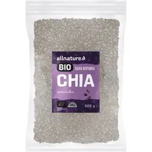 Allnature Chia semínka BIO semínka v BIO kvalitě 500 g