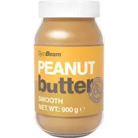 GymBeam Peanut Butter Smooth 100% ořechový krém 900 g
