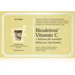 Pharma Nord Bioaktivní Vitamin C +Kalcium pH neutrální tablety pro podporu imunitního systému 30 tbl