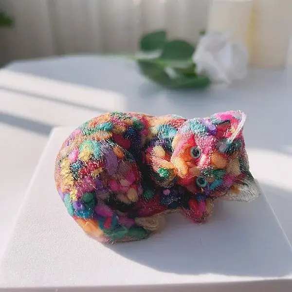 Resin Cat Display Decoration