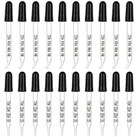 Straight & Bent Tip Glass Droppers