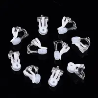 Plastic Clip-on Earring Findings