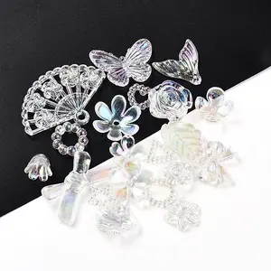 Transparent Acrylic Beads