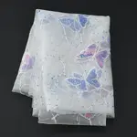 Butterfly Pattern Polyester Mesh Tulle Fabric
