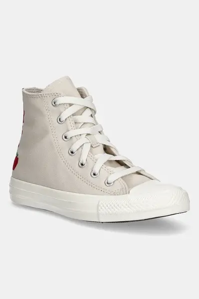 Dětské tenisky Converse CHUCK TAYLOR ALL STAR béžová barva, A13176C