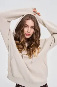 Marisse Beige Hoodie