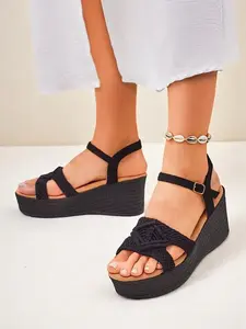 Resti Women's wedge sandals braided Sunny Day