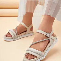 Resti Royal Fashion Women's Rhinestone Wedge Sandals Magnol