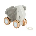 Small Foot Dřevěná tahací hračka Slon 1 ks