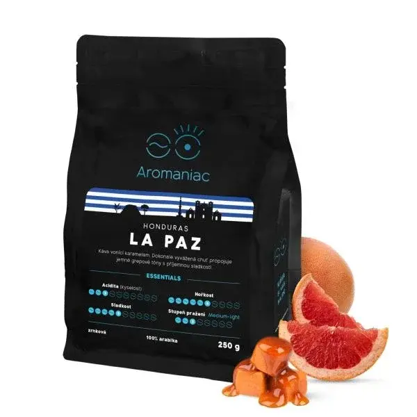 AROMANIAC Honduras La Paz, zrnková 250 g