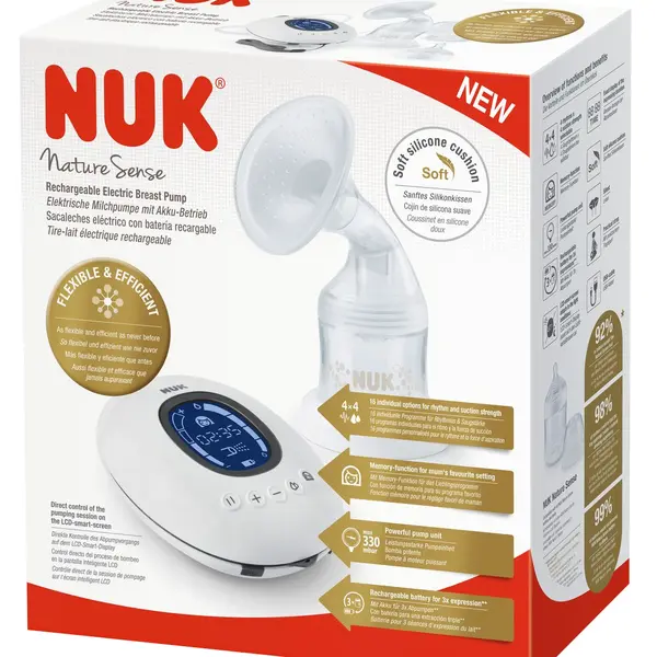 NUK Elektrická Prsní pumpa Nature Sense 252130 1 ks