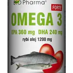 BIO PHARMA Omega 3 Forte 1200 mg 135 tobolek