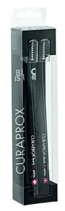 CURAPROX Black is White Zubní kartáček 2 ks