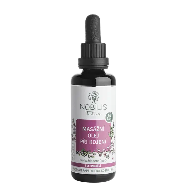 NOBILIS TILIA Masážní olej při kojení 50 ml