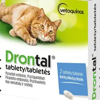 DRONTAL pro kočky a koťata 2 ks
