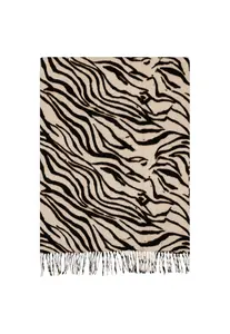 Zebra vzorovaná šatka Pieces