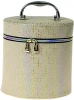 Kufřík L se zrcátkem na zip