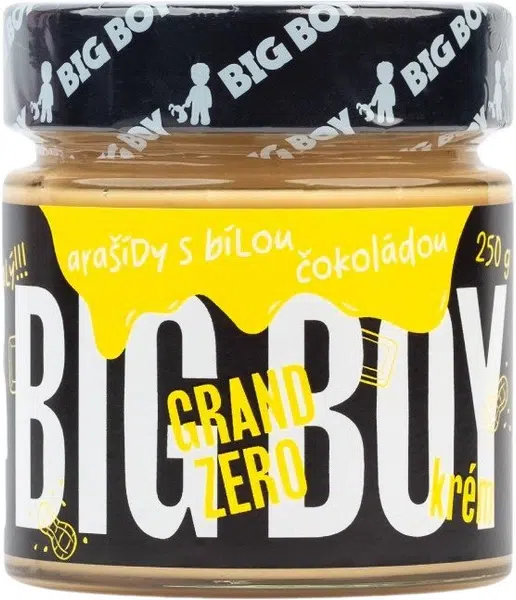 BIG BOY ® Grand Zero s bílou čokoládou 250 g