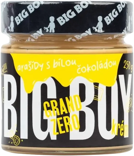BIG BOY ® Grand Zero s bílou čokoládou 250 g