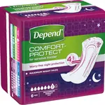 DEPEND Inkontinenční vložky  Maximum 6 ks
