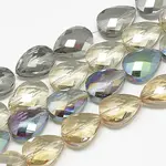 Electroplate Glass Beads Strands