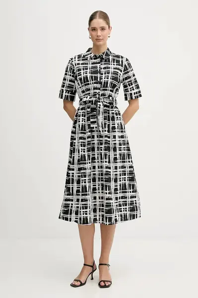 Bavlněné šaty Dkny