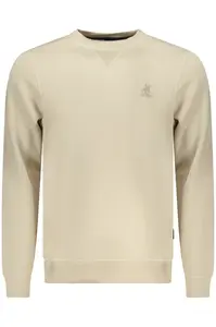 Béžový pánský basic svetr