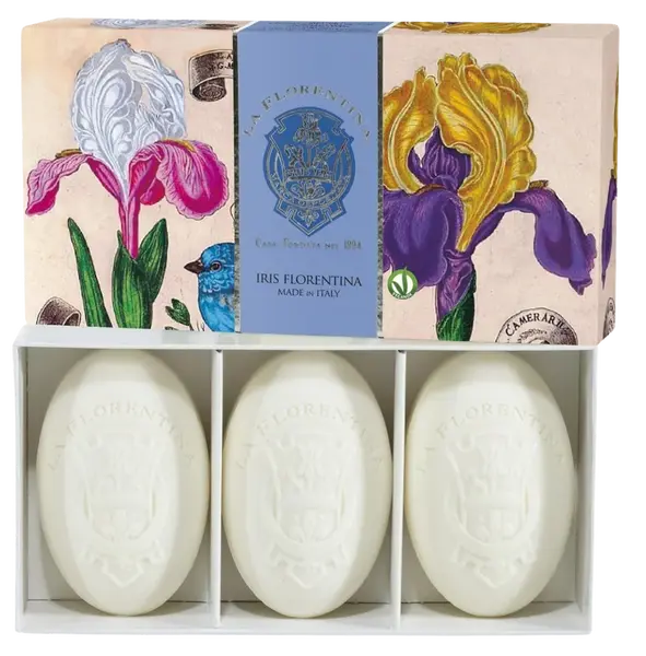 LA FLORENTINA Kazeta mýdel Iris Florentina 450 g