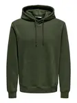 Only & Sons Mikina 'Connor'  tmavozelená