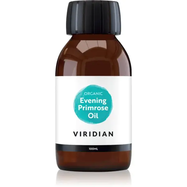 Viridian Nutrition Organic Evening Primrose Oil za studena lisovaný olej v BIO kvalitě 100 ml