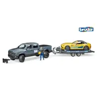 Auto RAM + auto, přepravník, figurka