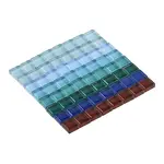 8 Colors 20Pcs Transparent Glass Cabochon