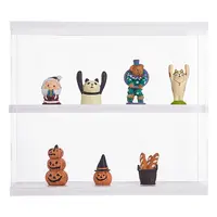 2-Tier Assemble Wall Mounted Acrylic Minifigures Display Case