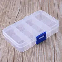 8 Compartments Polypropylene(PP) Bead Storage Containers